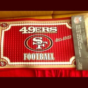 San Francisco Niners Door Mat